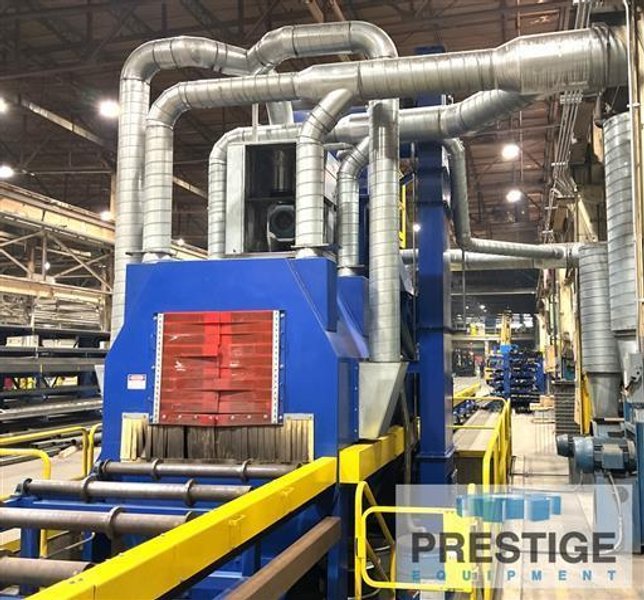 Doral 6048 6-Wheel Structural Plate Shot Blast System