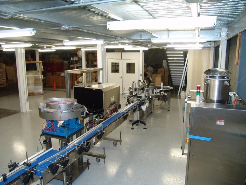 A Packaging Systems Fully Automatic Filling and Labeling Line for Shampoo Bottles, 2009