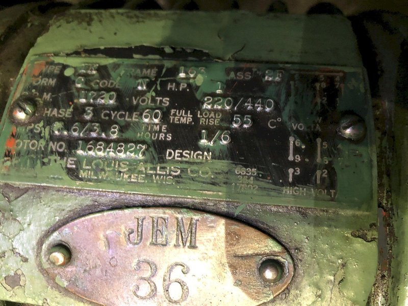 20" ROCKFORD MODEL #20 HYDRAULIC SHAPER: YOBRO #25676