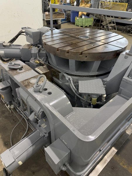 48&quot; GIDDINGS &amp; LEWIS ROTARY TRUNNION TABLE. STOCK # 0903224