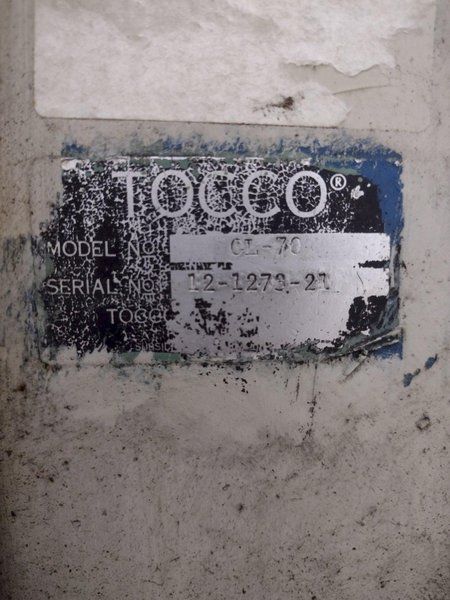 AJAX TOCCO MODEL #CL-70 INDUCTRON-II INDUCTION HEATER SYSTEM: STOCK #18854