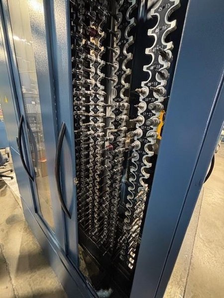 Matsuura LX160 5-Axis CNC VMC, 2014 – 42 Pallet Changer, Chip Conveyor, Renishaw Probe