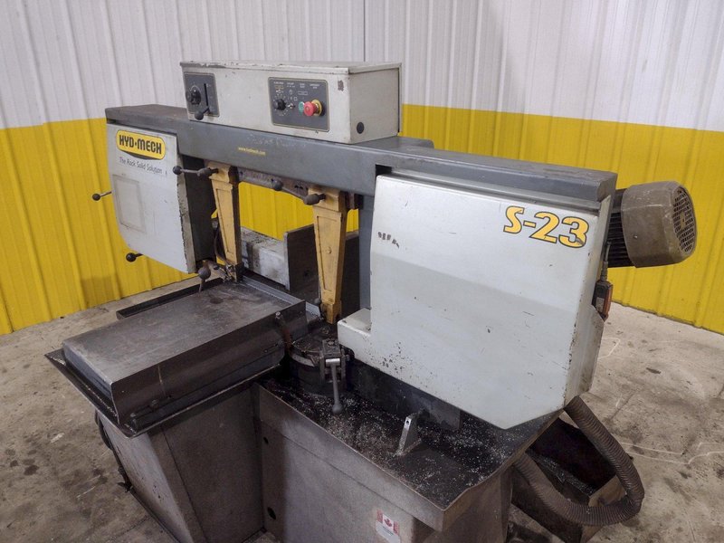 16" X 18" HYD-MECH MODEL S-23 SERIES II SWIVEL MITRE HORIZONTAL BAND SAW: STOCK #23532
