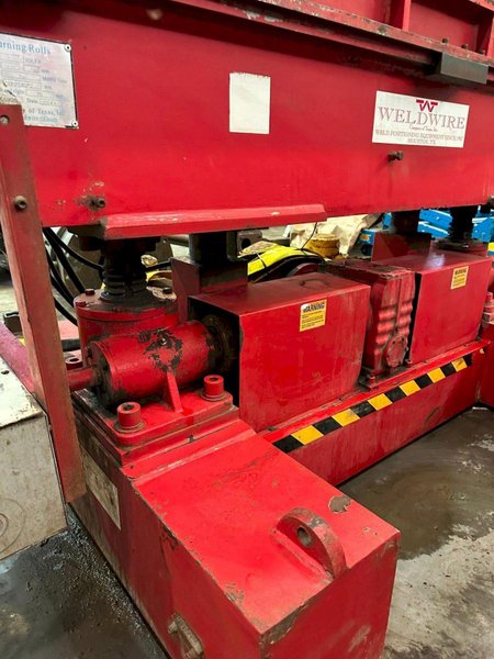 150 TON WELDWIRE MODEL #CASI-150 POWERED TANK TURNING ROLLS: YOBRO #25737