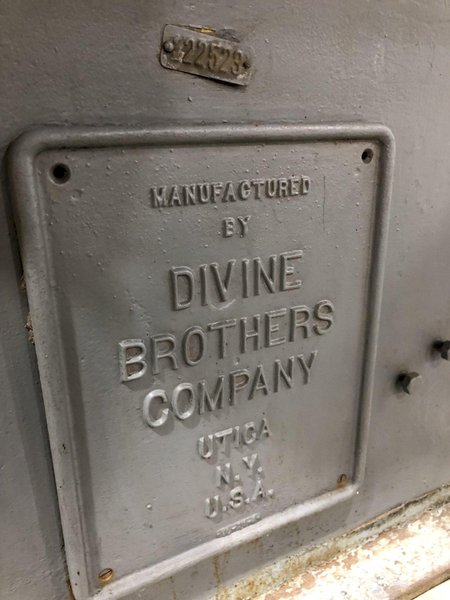 DIVINE BROTHERS MODEL #VCSV-7 BUFFER FINISHING MACHINE: STOCK 13399