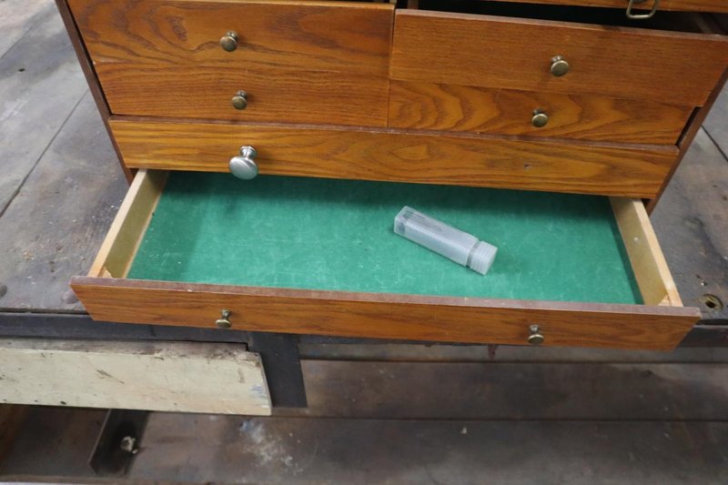 Wooden Tool Box | Cabinet- Auction Item