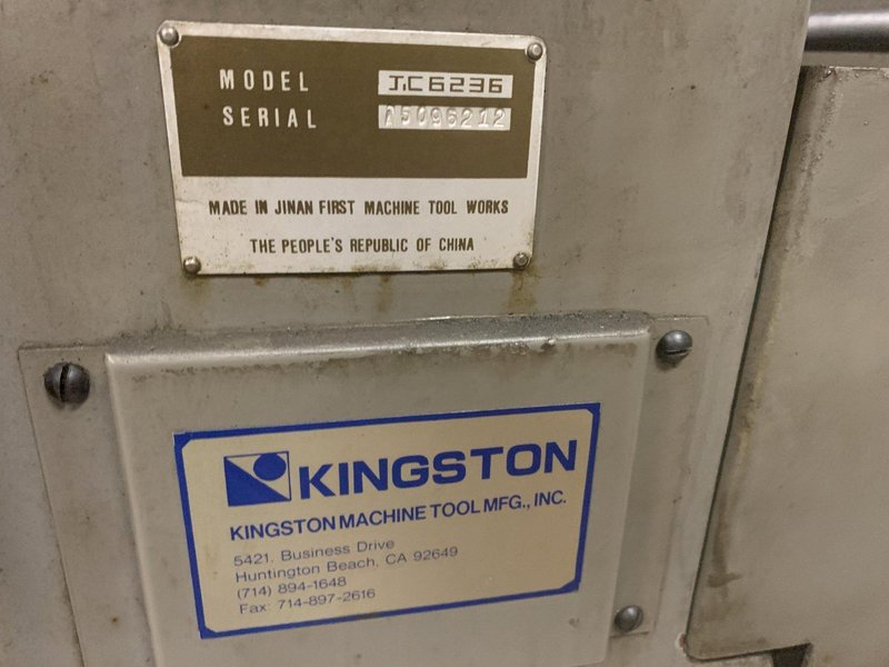 14" x 40" KINGSTON Model HQ1440 Manual Engine Lathe