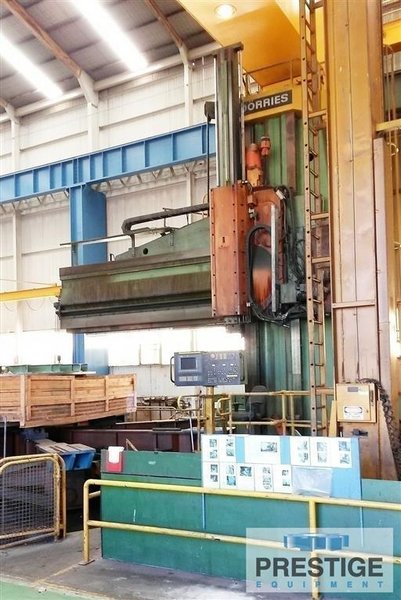Dorries SDE600 248&quot;/566&quot; CNC Vertical Boring Mill with Milling