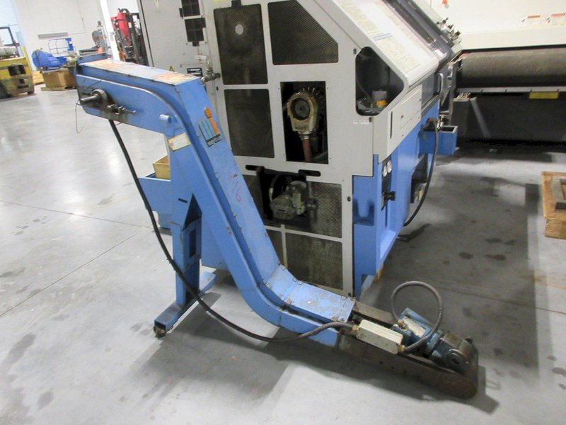 Mazak Quick Turn 10 CNC Turning Center with Mazatrol T-Plus CNC Control, 12 Tools, Tool Eye, Tailstock, Conveyor- Auction Item