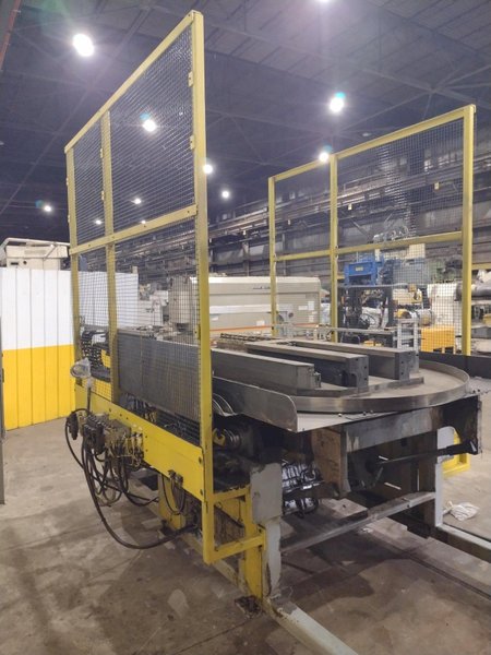 74" X 74" STOELTING MODEL #CSW8121 AUTOMATIC WASHER, WITH FLIP-UP DIE STATION POWERED INFEED, NEW 2012: YOBRO #25172