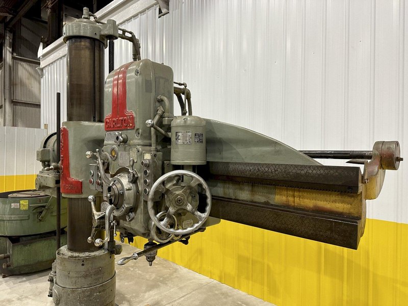 5&#039; x 11&quot; CARLTON RADIAL DRILL: STOCK #20058