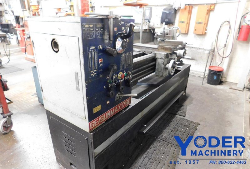 17&quot;X 60&quot; SUNNY MODEL GE1760 GAP BED ENGINE LATHE: STOCK #77717