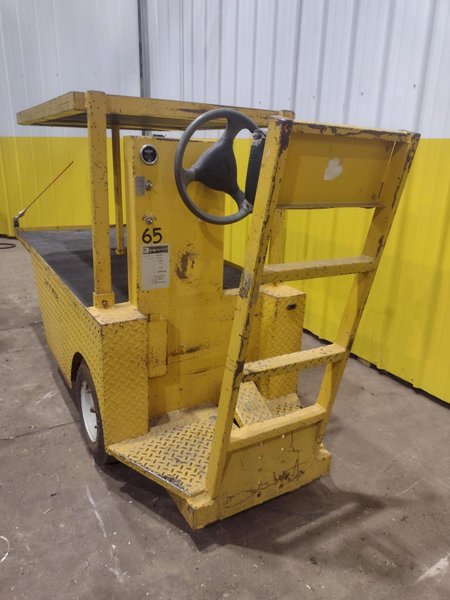 36V PACK MULE MODEL #SC-775-6SA ELECTRIC MATERIAL HANDLING CHASER CART: STOCK #21679