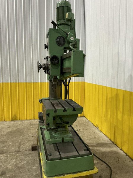 3' X 9" WILLIS BERGO BERGONZI MODEL #FS870 RADIAL ARM DRILL: YOBRO #25326