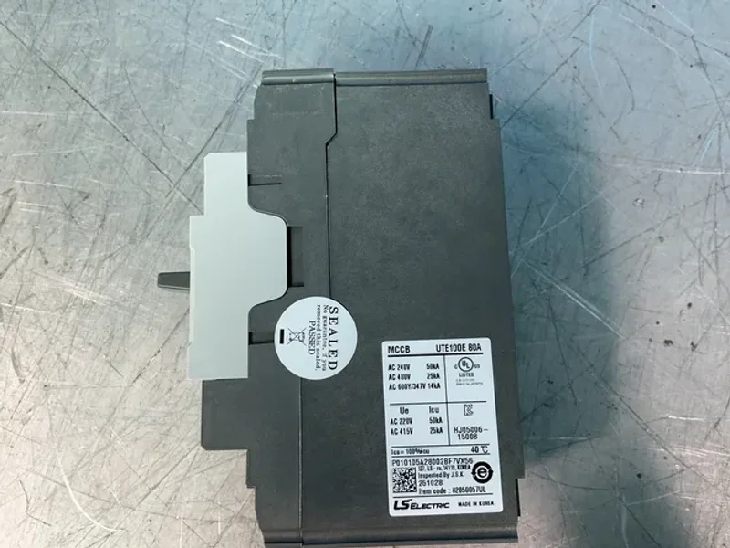 LS ELECTRIC 80 AMPS MOLDED CASE CIRCUIT BREAKER   -  02050057UL