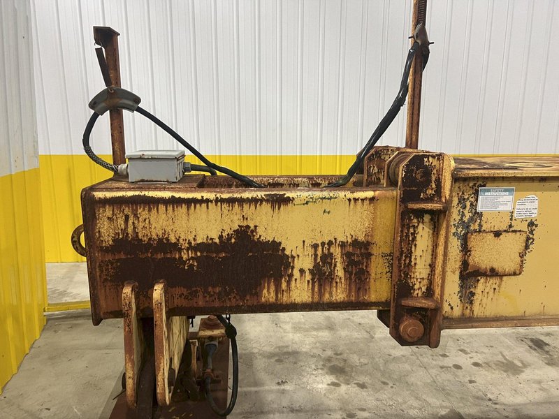 53 TON (107,500 LBS) BUSHMAN MODEL #MT420 TELESCOPING MAGNETIC LIFTING SPREADER BEAM  W/ OHIO MAGNETICS DIESEL GENERATOR: STOCK #20419