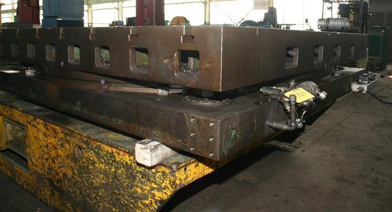 96&quot; X 96&quot; GIDDINGS &amp; LEWIS ROTARY AIR LIFT TABLE:  STOCK #57311