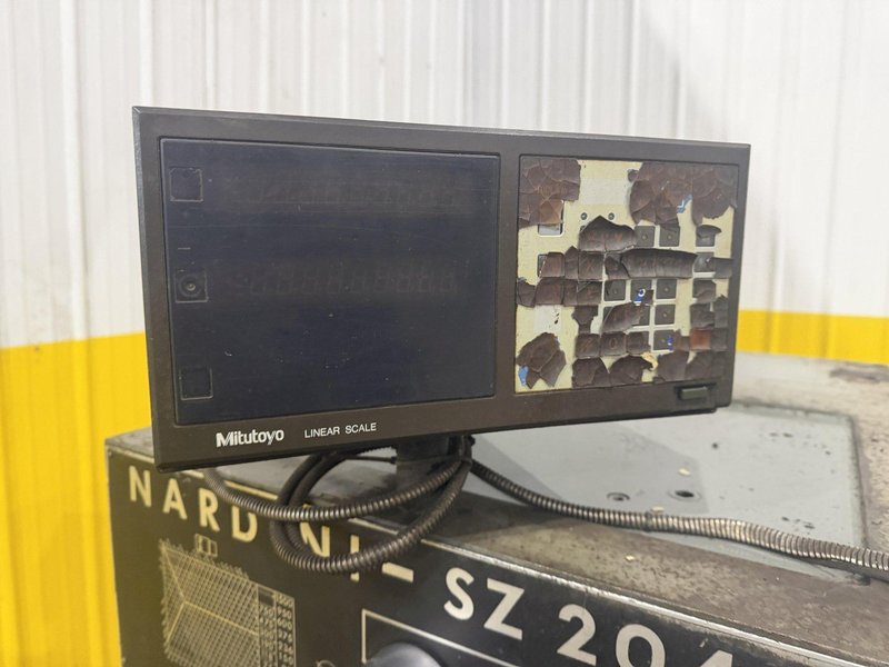 20" X 40" NARDINI MODEL #SZ2040T ENGINE LATHE 3-1/8" HOLE: YOBRO #24608