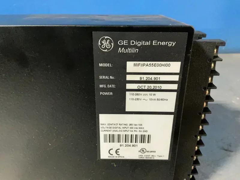 GENERAL ELECTRIC 10 WATTS DIGITAL ENERGY MULTILIN   -  MIFIIPA55E00HI00