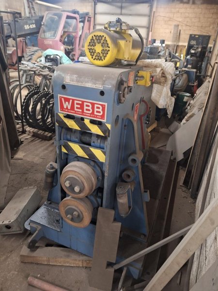 3/8″ Webb M4T3 Offset Forming Machine, 1961/2011 – Factory Refurbished, Non Rotating