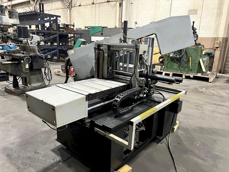 USED HYD-MECH 13" X 18" FULLY AUTOMATIC MITERING BANDSAW MODEL S-20A, Stock# 11146, Year: 2017