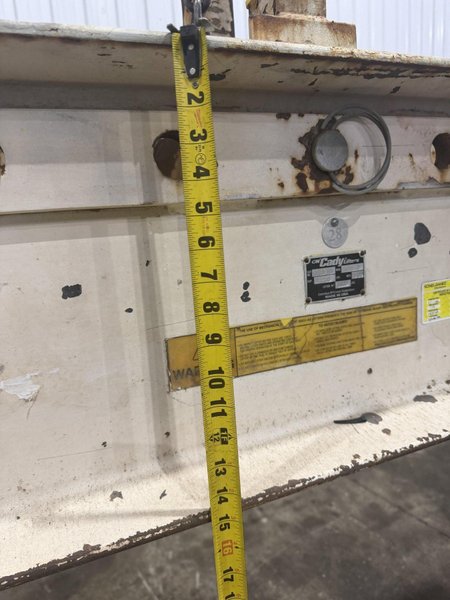 40,000 LBS (20TON) CM CADY LIFTERS SPREADER BAR / LIFTING BRAM: YOBRO #26161