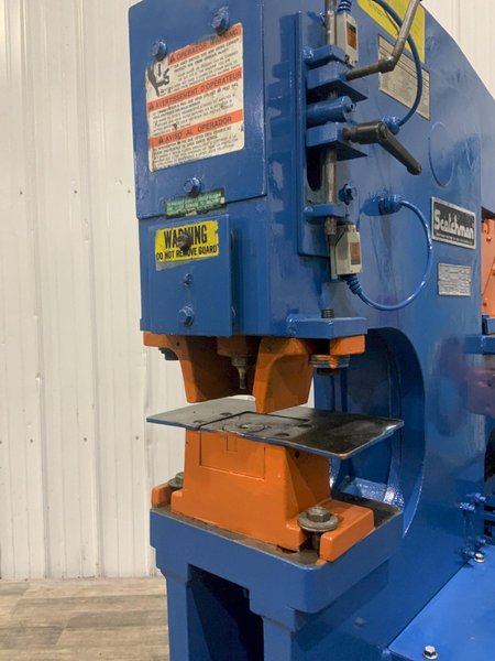 90 TON SCOTCHMAN HYDRAULIC IRON WORKER #9012: STOCK #80932