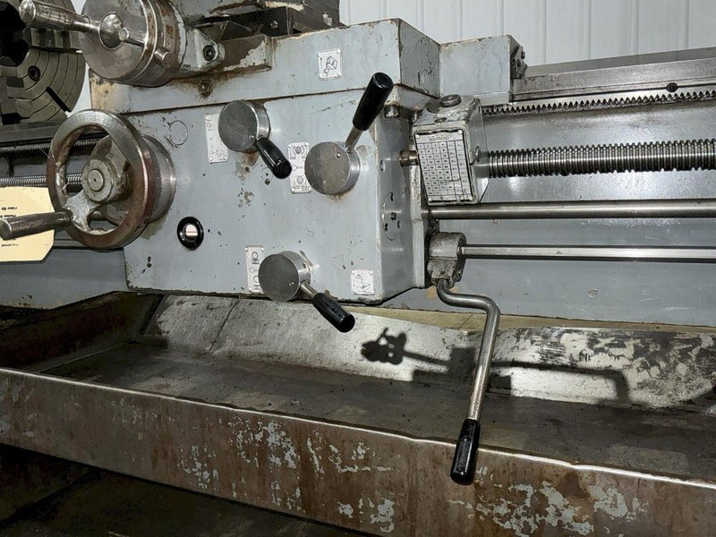 20"/27" X 80" SIRCO MODEL #PA-20 GAP BED ENGINE LATHE 2-1/8" HOLE : YOBRO #25910