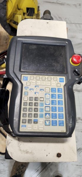 FANUC ARCMATE 120IB ROBOT WITH R-J3IB CONTROLLER AND ENERCON PLASMA TREATMENT