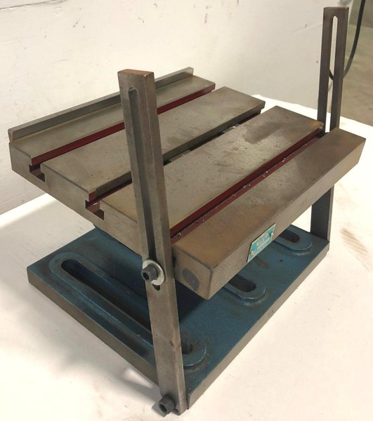 TTJ Tilting T-Slot Table, 10&quot; x 12&quot; Top, 0-90 Degrees