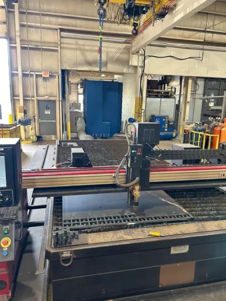 USED KOIKE ARONSON 8' X 20' 130 AMP HIGH DEFINITION CNC PLASMA CUTTER MODEL PLP-2500, Year: 2012