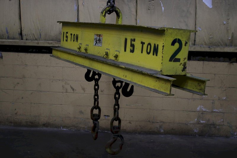 15 TON X 6' SPREADER BARS" STOCK #74923