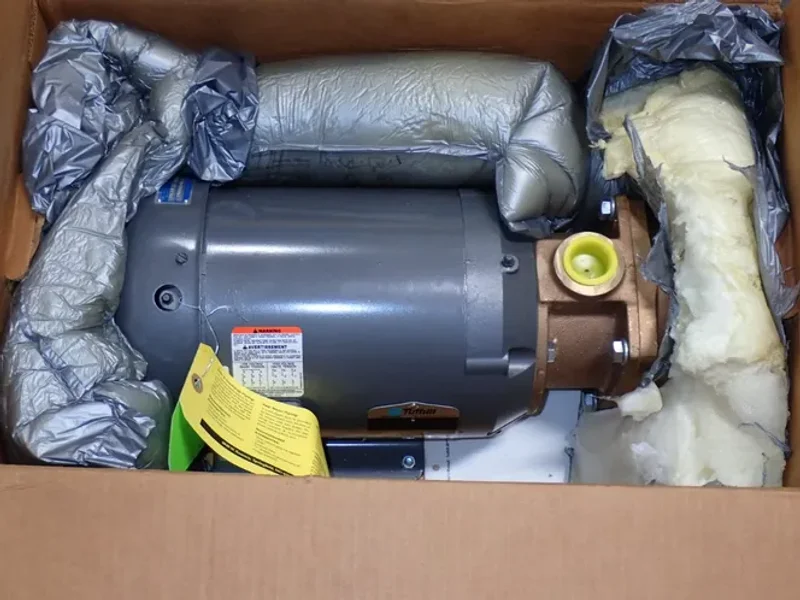 TUTHILL 3450RPM VACUUM PUMP UNIT  -  A010-3CBBBVA