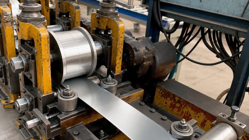 Jidet - rollforming line with 7 tool sets sectional gates