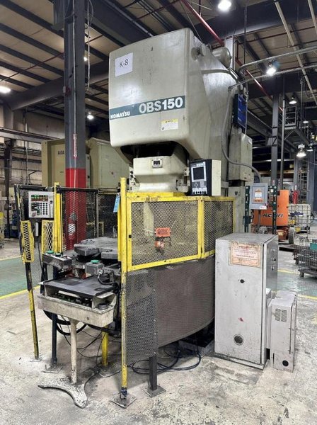 1997 Komatsu OBS 150-5 Gap Frame Press (#5973)
