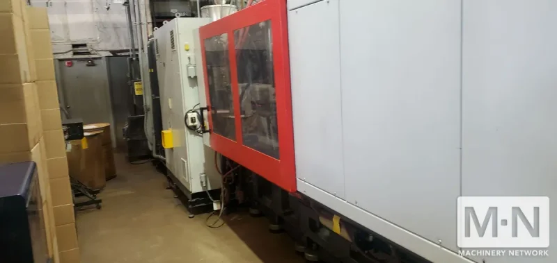 350 TON 53 OZ FERROMATIK MILACRON MODEL KTEC350 INJCTION MOLDER MFG 2013