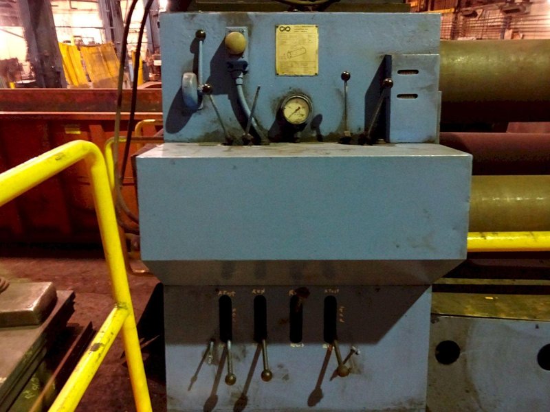 10' X 1" KUMLA MODEL PV7H HYDRAULIC PYRAMID PLATE ROLL: #67336