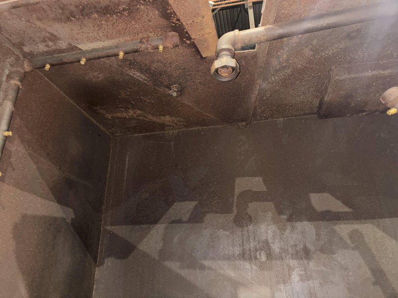 48&quot; x 60&quot; MAXJET ROTARY TABLE HEATED POWER PARTS WASHER 20 HP: STOCK #22566