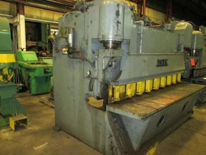3/8" X 8' PACIFIC # 375S8ARL HYDRAULIC POWER SQUARING SHEAR