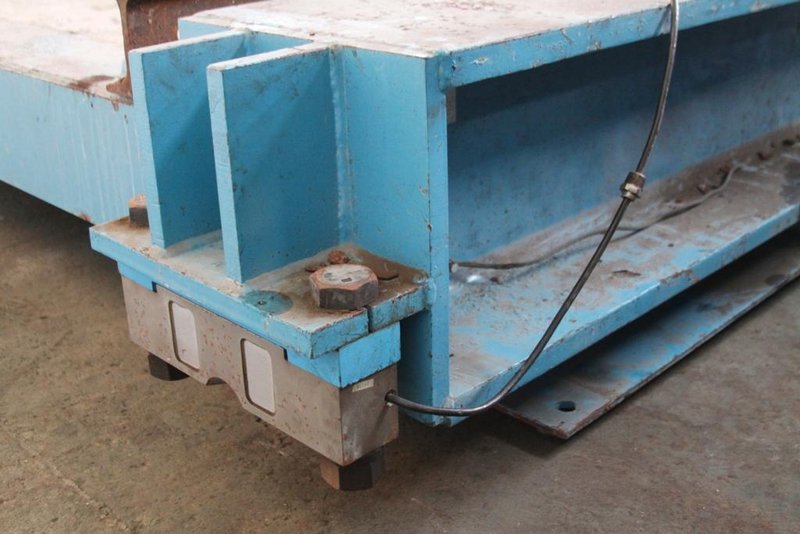 340,000 LB WEIGH TRONIX RAILROAD PLATFORM TRAIN SCALE: STOCK #65458