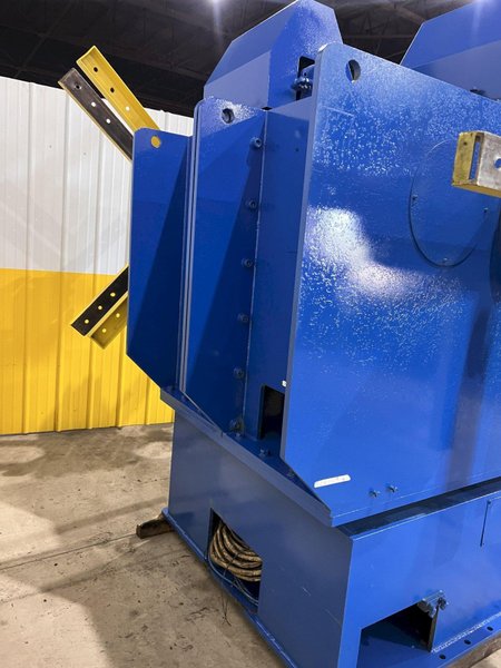 11,000 LB X 24&quot; X 70&quot; DATEC MODEL #UCM-5000W DOUBLE END MOTORIZED COIL REEL UNCOILER: STOCK #18642