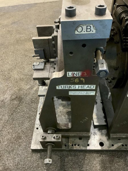 4 POSITION ADJUSTABLE ROLL FORMER TURKS HEAD: STOCK #81022