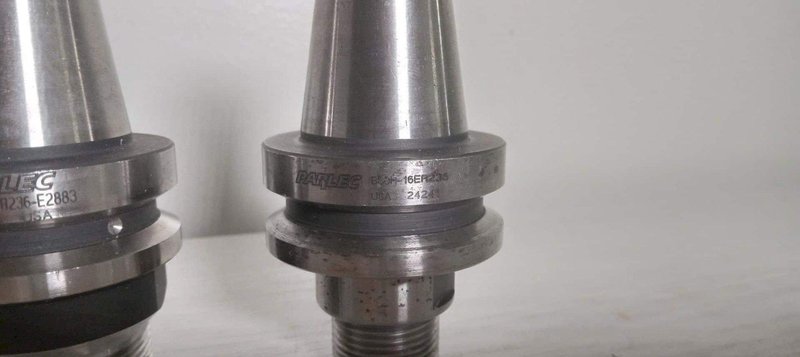 3x Parlec Tool Holders BT-OM30 BT30 ER25 ER16 High Speed