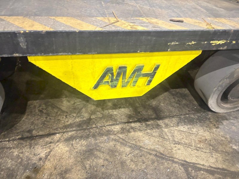 60,000 LBS ALLEGHENY MATERIAL HANDLING INC MODEL #T600-USTA-8X TUGGER TRAILER DIE CART: YOBRO #24341