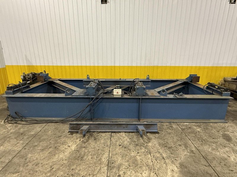 250 TON X 21' CAMBCO HYDRAULIC BEAM CAMBERING / BENDING MACHINE: YOBRO #24412