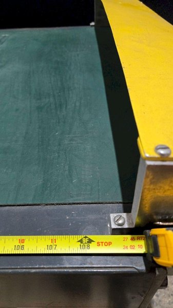 STÖBER C002N0140D71K4 9FT CONVEYOR 26 3/8″WIDTH USED