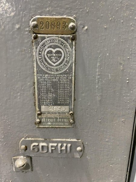 6 SPINDLE LEELAND GIFFORD GANG DRILL: STOCK #18509