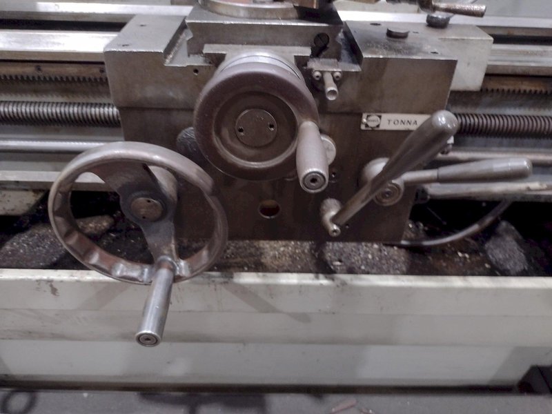 15&quot; X 50&quot; CLAUSING COLCHESTER MODEL #15 ENGINE LATHE, 2-3/16&quot; HOLE: STOCK #19155