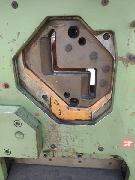 66 TON PEDDINGHAUS MODEL #66/110 PEDDIMASTER HYDRAULIC IRONWORKER: STOCK 22239