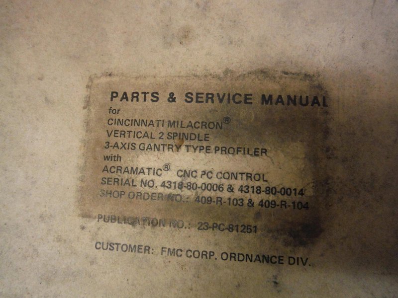 Cincinnati Milacron - Bridge / Double Column Gantry CNC Machining Center